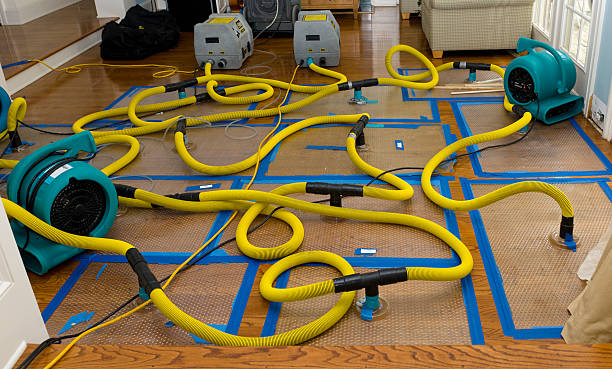 Professional Crawl Space Water Removal technician working in Reading, OH